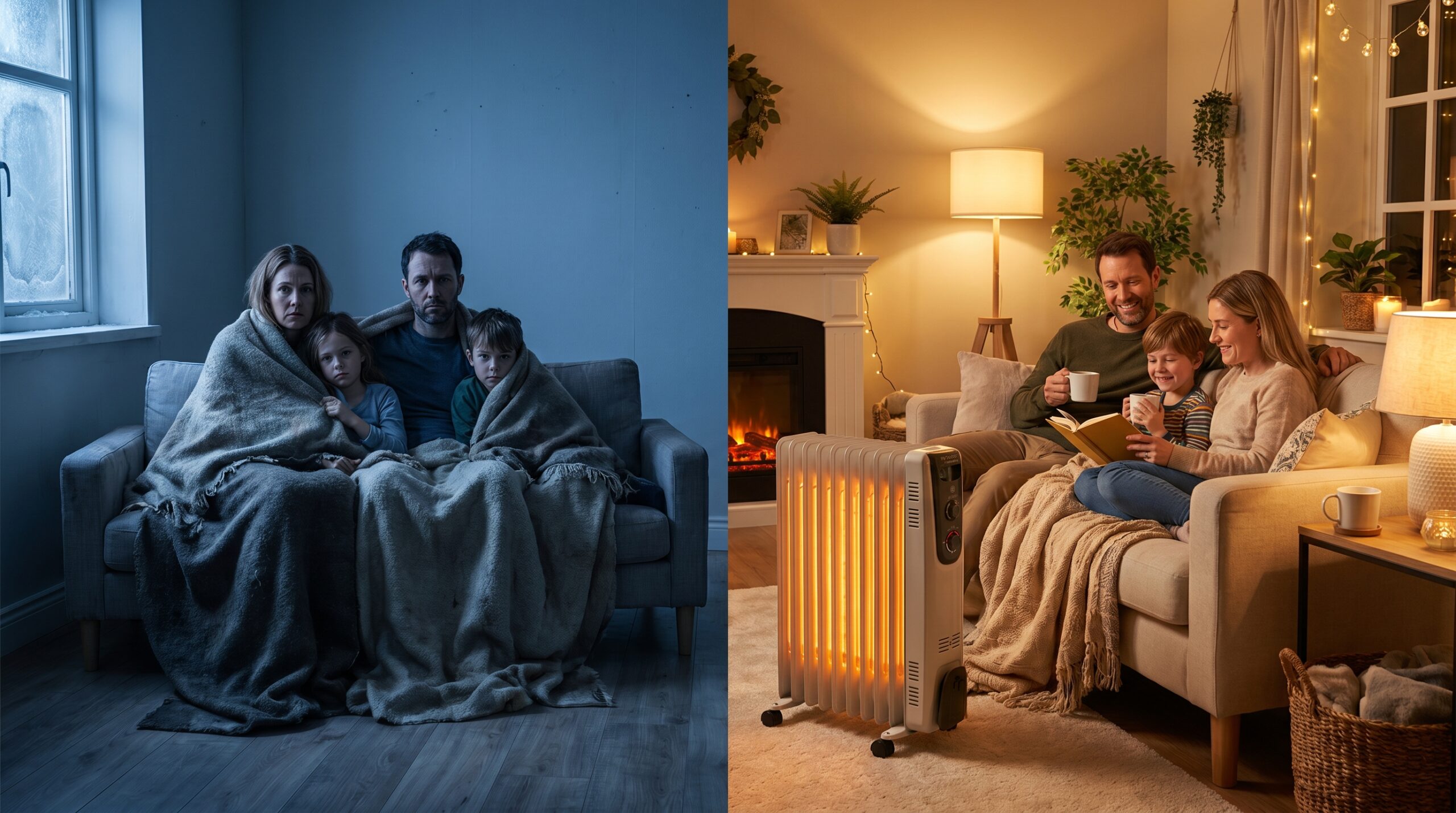 Cold home versus warm home